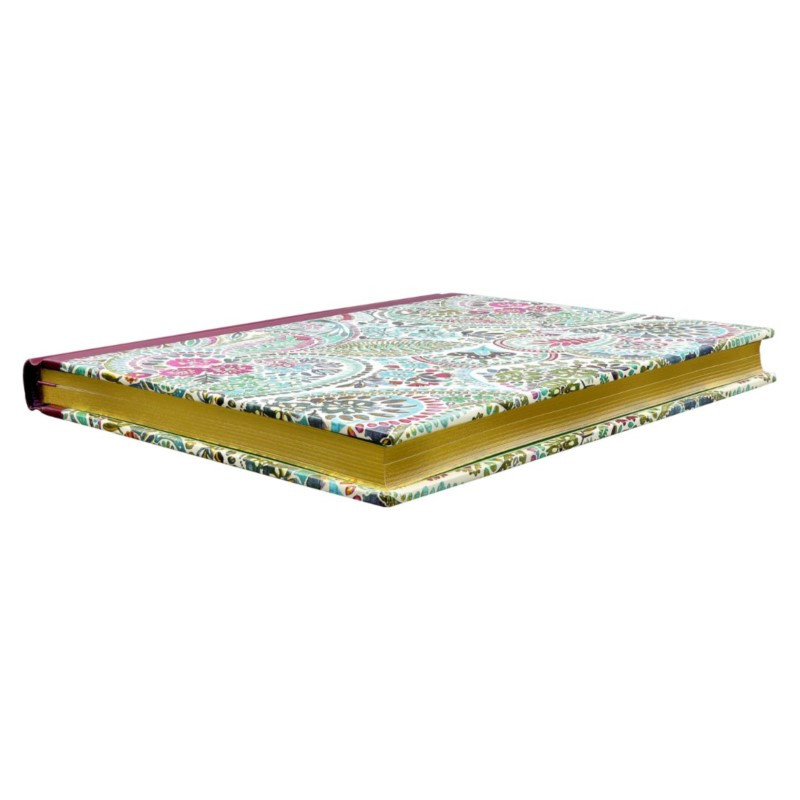 Notatnik Szyty Paisley Akwarela Peter Pauper Press Sztuka Rodzinna